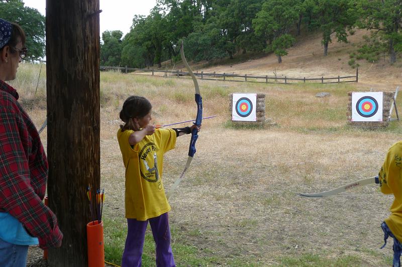 p1070258.jpg - Kayla got a bullseye!