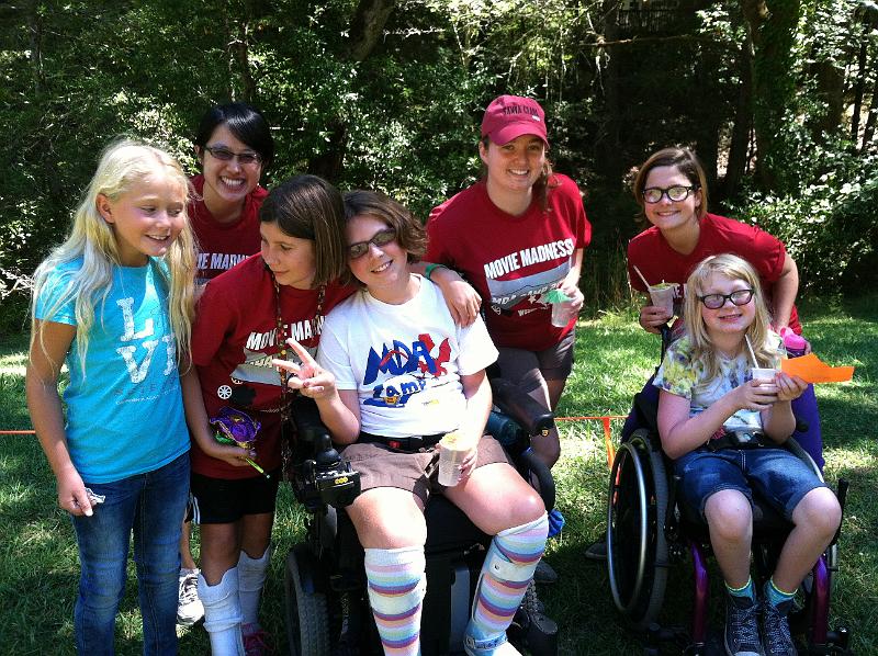 img_1807.jpg - Kayla's cabin mates (and sis) at MDA camp