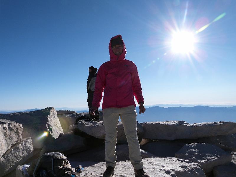 p1010327.jpg - Mary summits Mt. Whitney