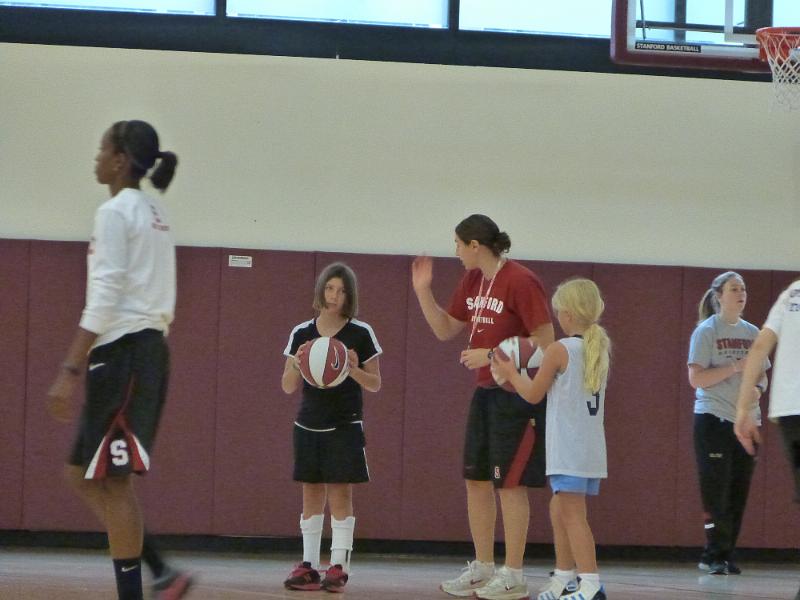 p1020249.jpg - Learning some new skills at the Stanford basketball clinic